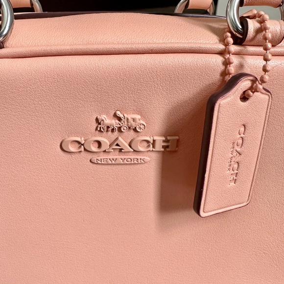 Coach Faded Blush Crossbody Satchel New with Tags - Picture 13 of 16